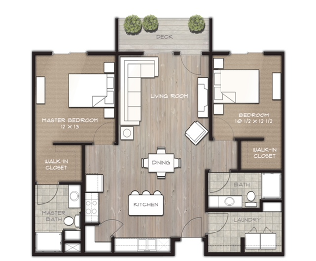 Villa Layout Floor Plan