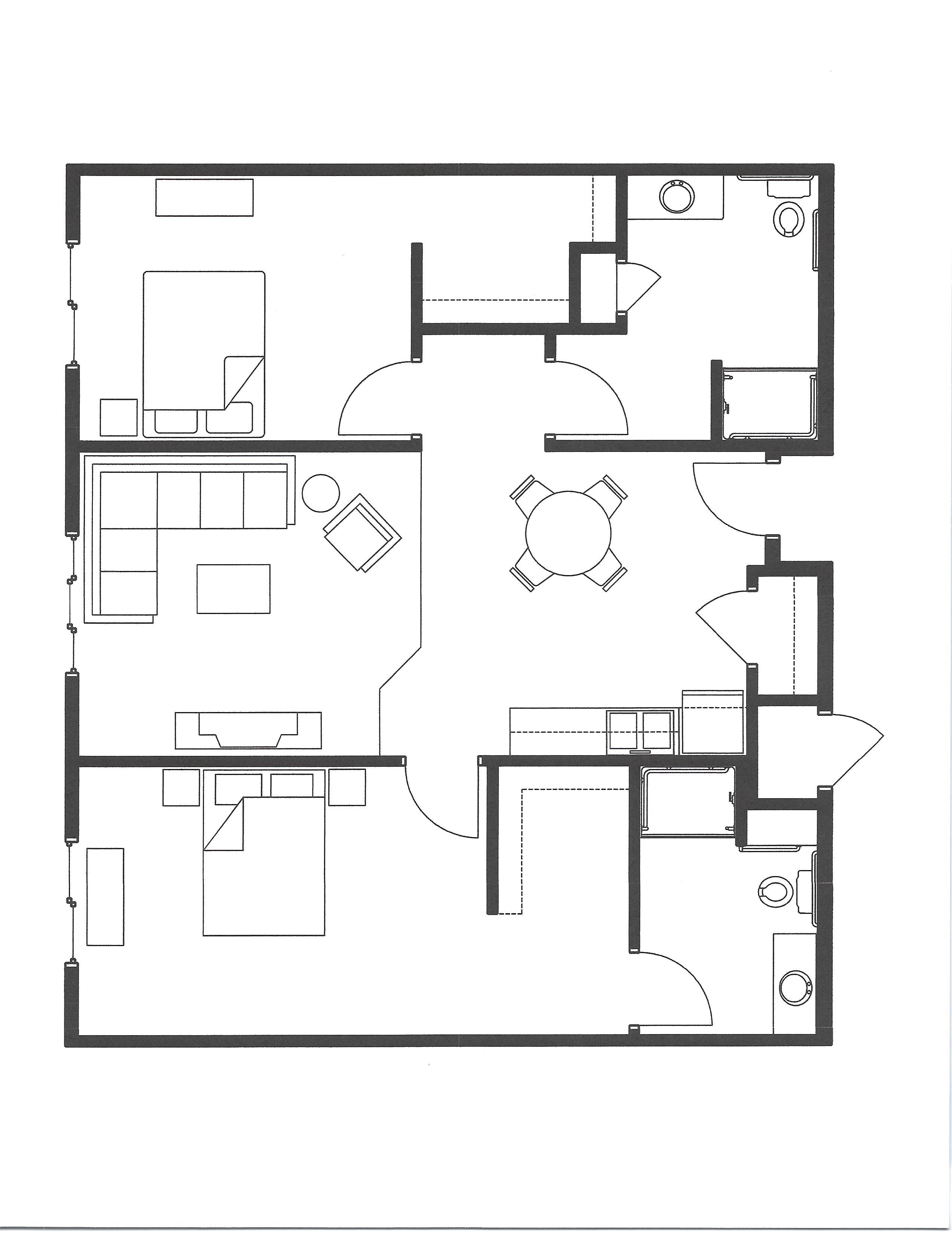 al two bedroom